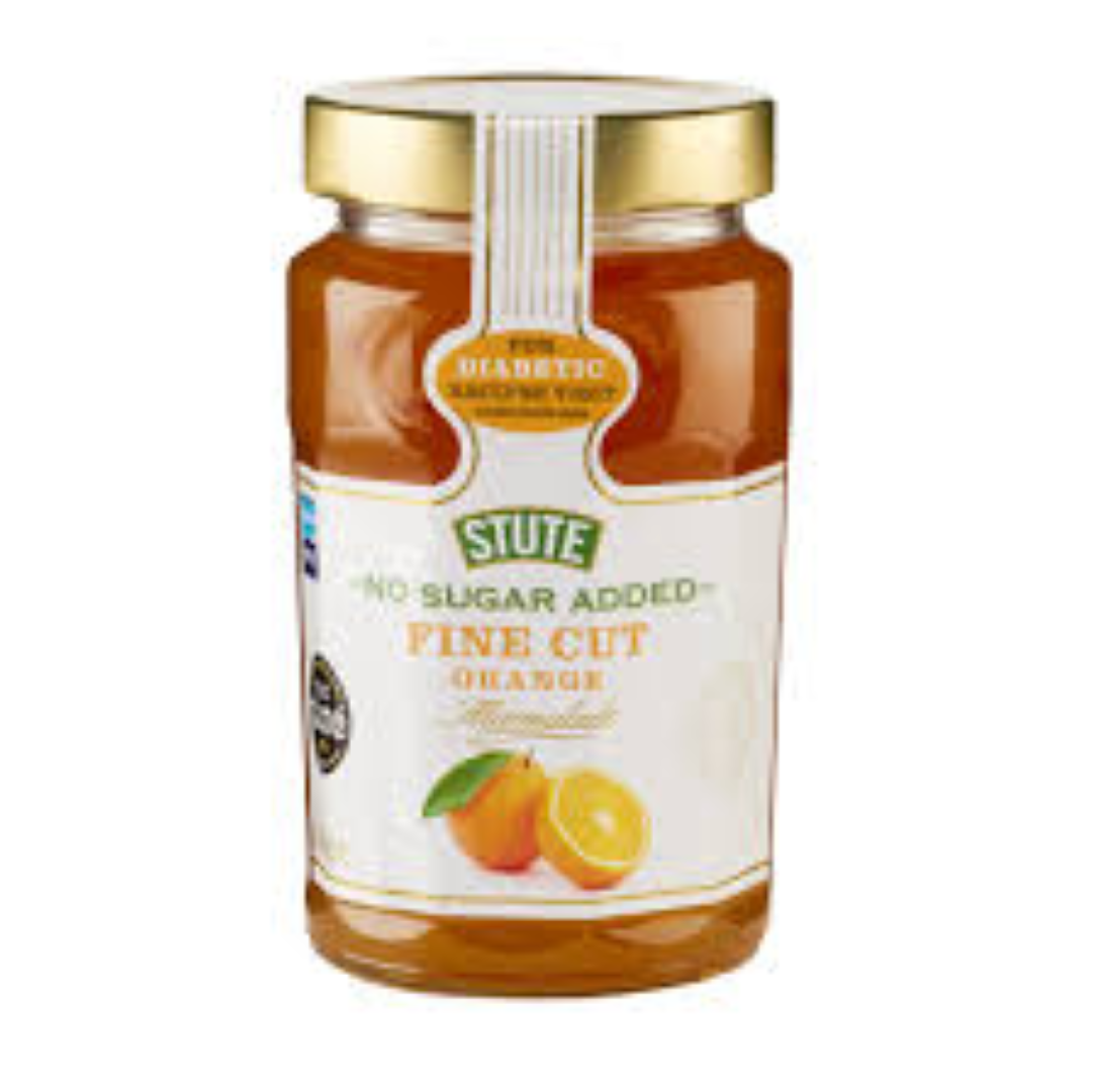 STUTE DIABETIC ORANGE MARMALADE FINE CUT 430G